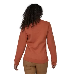 Trui Patagonia Unisex Fitz Roy Icon Uprisal Crew Sweatshirt Quartz Coral -Patagonië Outdoor Sportkleding 4 wbs23 39667 qzco ab2