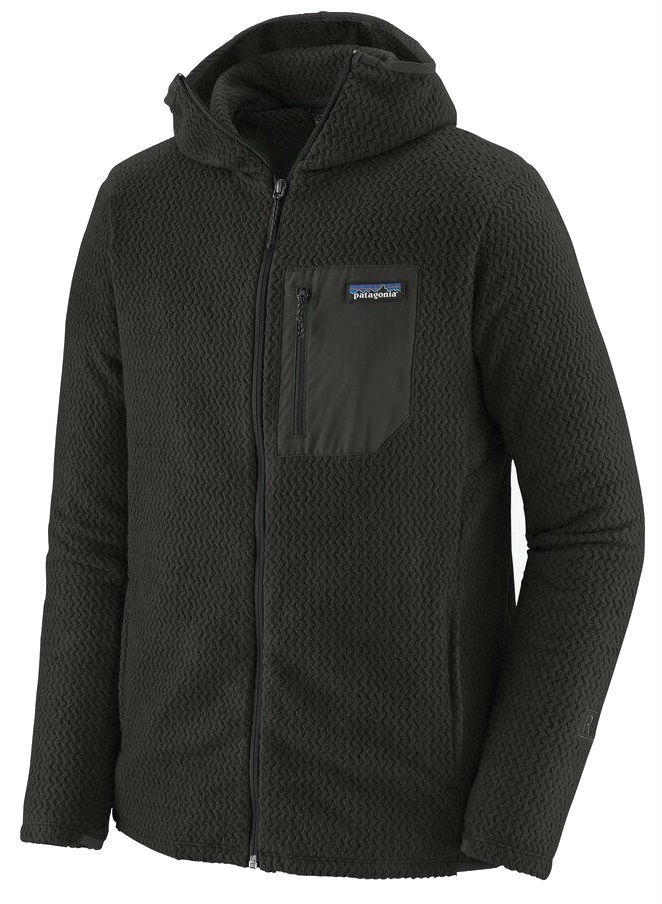 Vest Patagonia Men R1 Air Full-Zip Hoody Black 3 Vest Patagonia Men R1 Air Full-Zip Hoody Black