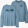 Longsleeve Patagonia Men Cap Cool Daily Graphic Shirt Lands Lost And Found Steam Blue X Dye 2 Longsleeve Patagonia Men Cap Cool Daily Graphic Shirt Lands Lost And Found Steam Blue X Dye -Patagonië Outdoor Sportkleding 4516020blauw201