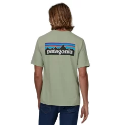 T-Shirt Patagonia Men P6 Logo Responsibili Tee Salvia Green 11 T-Shirt Patagonia Men P6 Logo Responsibili Tee Salvia Green -Patagonië Outdoor Sportkleding 5 wbs23 38504 slvg cs2