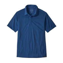 Polo Patagonia Men Capilene Cool Trail Superior Blue