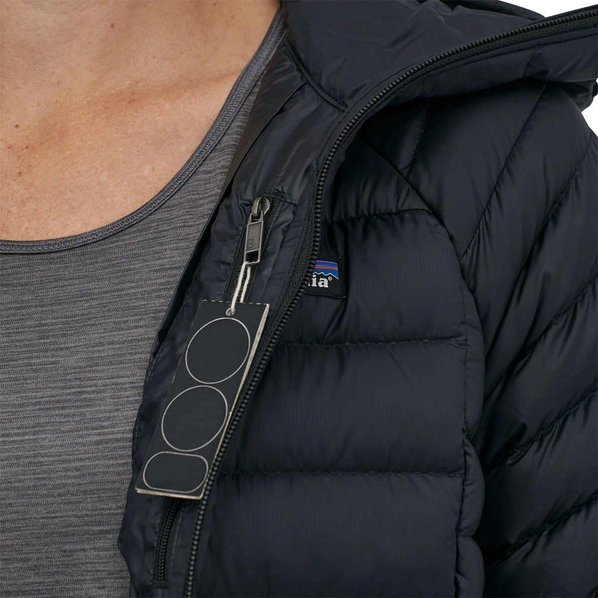 Jas Patagonia Women Down Sweater Hoody Sound Blue 8 Jas Patagonia Women Down Sweater Hoody Sound Blue - Afbeelding 6