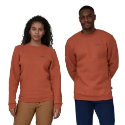 Trui Patagonia Unisex Fitz Roy Icon Uprisal Crew Sweatshirt Steam Blue -Patagonië Outdoor Sportkleding 6 wbs23 39667 qzco tlab3