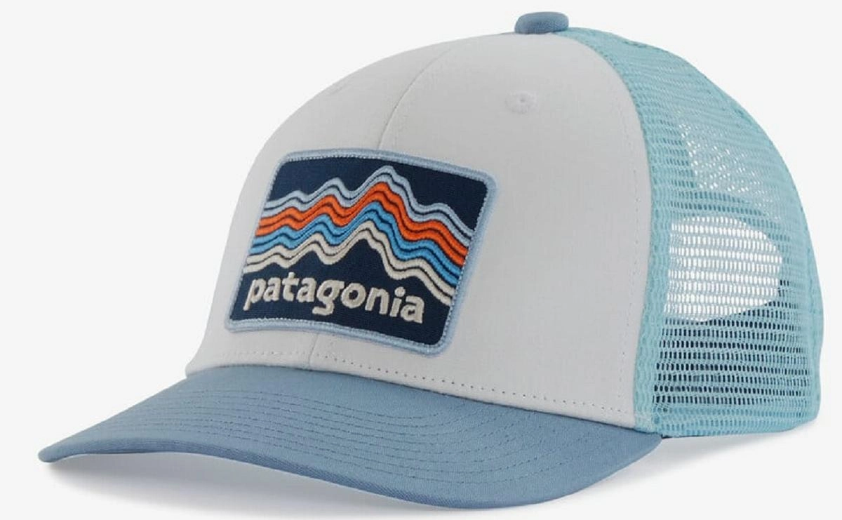 Pet Patagonia Kids Trucker Hat Ridge Rise Stripe Light Plume Grey 3 Pet Patagonia Kids Trucker Hat Ridge Rise Stripe Light Plume Grey