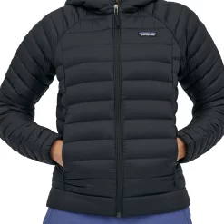 Jas Patagonia Women Down Sweater Hoody Sound Blue 17 Jas Patagonia Women Down Sweater Hoody Sound Blue -Patagonië Outdoor Sportkleding 7 WBF22 84712 BLK MWPKT 3