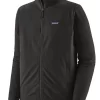 Jas Patagonia Men R1 TechFace Jacket Black -Patagonië Outdoor Sportkleding 83580 BLK