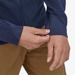 Jas Patagonia Men R1 TechFace Jacket Black -Patagonië Outdoor Sportkleding 83580 CNY CSCUFF