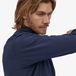 Jas Patagonia Men R1 TechFace Jacket Black -Patagonië Outdoor Sportkleding 83580 CNY CSSTR