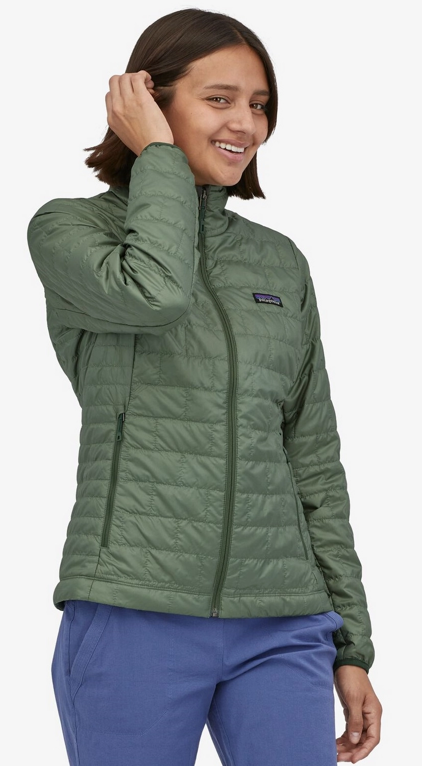 Jas Patagonia Women Nano Puff Jacket Hemlock Green 4 Jas Patagonia Women Nano Puff Jacket Hemlock Green - Afbeelding 2