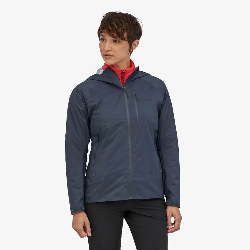 Jas Patagonia Women Storm10 Jacket Smolder Blue 4 Jas Patagonia Women Storm10 Jacket Smolder Blue - Afbeelding 2