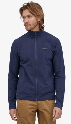 Jas Patagonia Men R1 TechFace Jacket Plume Grey -Patagonië Outdoor Sportkleding Jas20Patagonia20Men20R120TechFace20Jacket20Plume20Grey 3