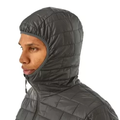 Jas Patagonia Men Nano Puff Hoody Forge Grey -Patagonië Outdoor Sportkleding POS WBS19 84222 FGE HOOD OM