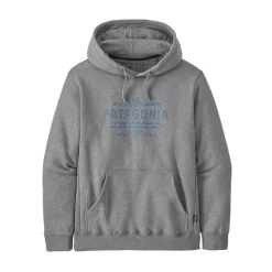 Trui Patagonia Unisex Forge Mark Uprisal Hoody Gravel Heather