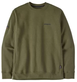 Sweater Patagonia Men Fitz Roy Icon Uprisal Crew Wyoming Green