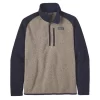 Trui Patagonia Mens Better Sweater 1/4 Zip Oar Tan 2 Trui Patagonia Mens Better Sweater 1/4 Zip Oar Tan -Patagonië Outdoor Sportkleding Trui Patagonia Mens Better Sweater 1 4 Zip Oar Tanwit