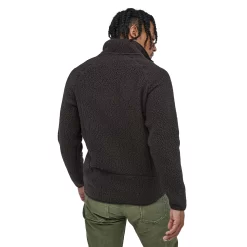 Vest Patagonia Mens Retro Pile Jacket Black -Patagonië Outdoor Sportkleding WBF19 22801 BLK OM2