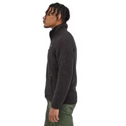 Vest Patagonia Mens Retro Pile Jacket Black -Patagonië Outdoor Sportkleding WBF19 22801 BLK OV