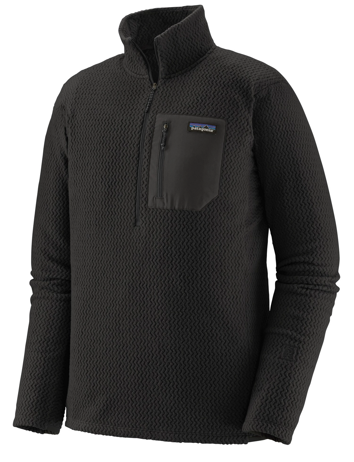 Trui Patagonia Men R1 Air Zip Neck Black 3 Trui Patagonia Men R1 Air Zip Neck Black
