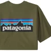 T-Shirt Patagonia Men P-6 Logo Responsibili-Tee Wyoming Green 1 T-Shirt Patagonia Men P-6 Logo Responsibili-Tee Wyoming Green -Patagonië Outdoor Sportkleding WBF22 38504 WYGN