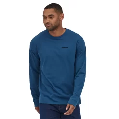 T-shirt Patagonia Men L/S P6 Logo Responsibili-Tee Wavy Blue 6 T-shirt Patagonia Men L/S P6 Logo Responsibili-Tee Wavy Blue -Patagonië Outdoor Sportkleding WBF22 38518 WAVB JB1