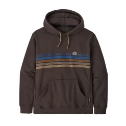 Trui Patagonia Unisex Line Logo Ridge Stripe Uprisal Hoody Cone Brown