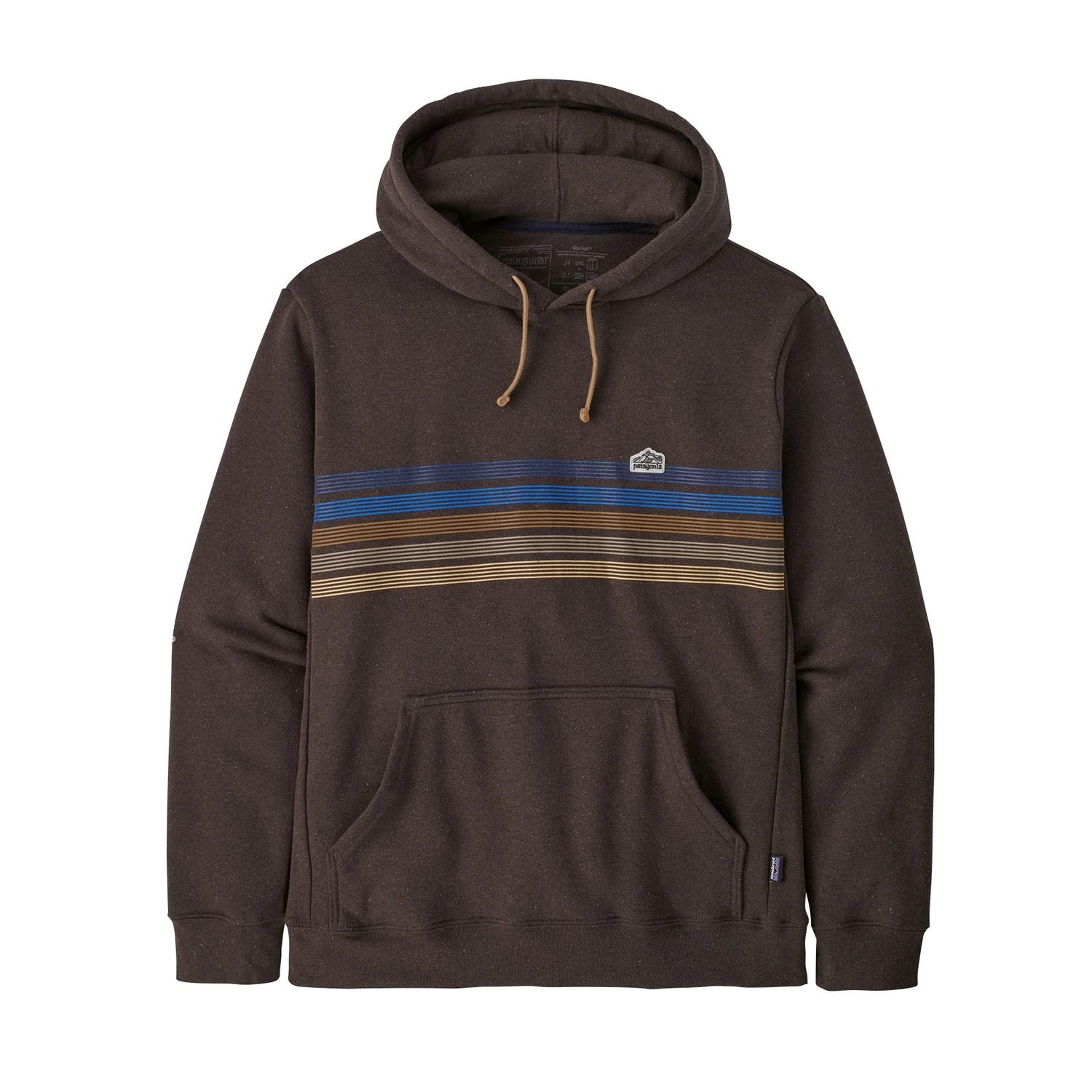 Trui Patagonia Unisex Line Logo Ridge Stripe Uprisal Hoody Cone Brown 3 Trui Patagonia Unisex Line Logo Ridge Stripe Uprisal Hoody Cone Brown