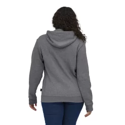 Trui Patagonia Unisex Line Logo Ridge Stripe Uprisal Hoody Gravel Heather -Patagonië Outdoor Sportkleding WBF22 39620 GLH HS2