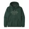 Trui Patagonia Unisex Forge Mark Uprisal Hoody Pinyon Green -Patagonië Outdoor Sportkleding WBF22 39653 PIGN