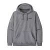 Trui Patagonia Unisex Fitz Roy Icon Uprisal Hoody Gravel Heather -Patagonië Outdoor Sportkleding WBF22 39666 GLH