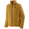 Jas Patagonia Men Down Sweater Cabin Gold -Patagonië Outdoor Sportkleding WBF22 84675 CGLD