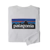 Shirt Patagonia Men L/S P-6 Logo Responsibili-Tee White 2 Shirt Patagonia Men L/S P-6 Logo Responsibili-Tee White -Patagonië Outdoor Sportkleding WBS20 38518 WHI
