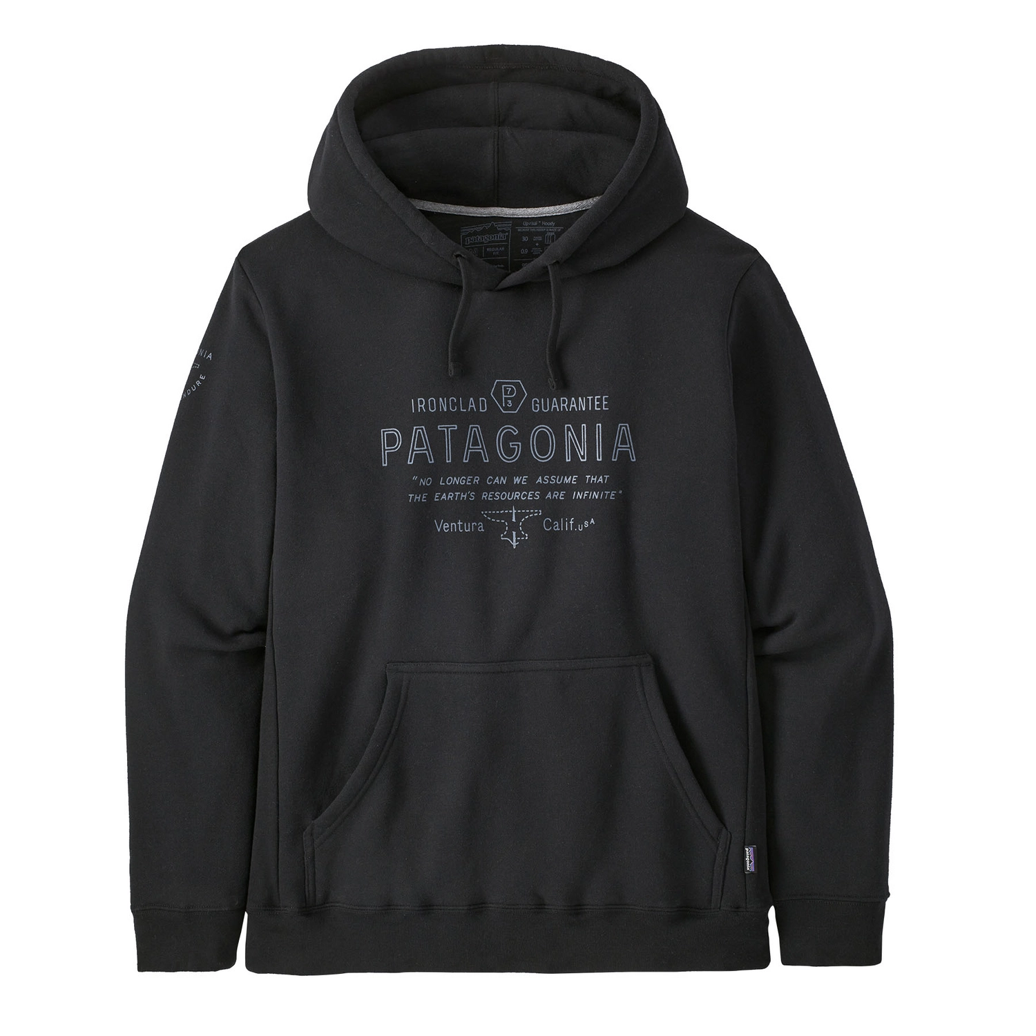 Trui Patagonia Unisex Forge Mark Uprisal Hoody Black 3 Trui Patagonia Unisex Forge Mark Uprisal Hoody Black