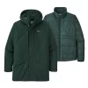 Jas Patagonia Men Tres 3 In 1 Parka Northern Green -Patagonië Outdoor Sportkleding jas patagonia men tres 3 in 1 parka northern greenwit