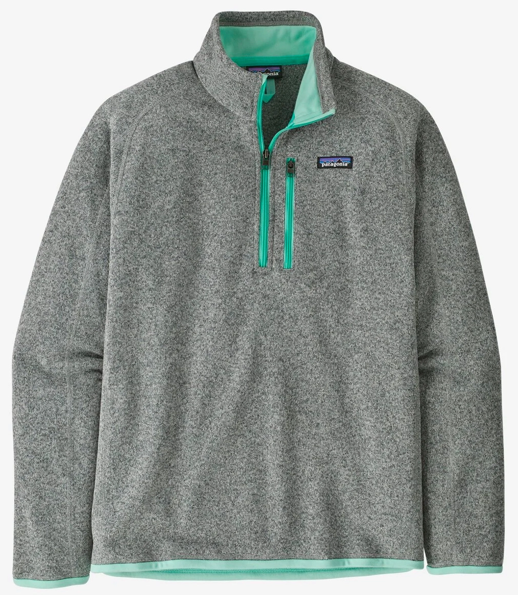 Trui Patagonia Men Better Sweater 1/4 Zip Stonewash Early Teal 3 Trui Patagonia Men Better Sweater 1/4 Zip Stonewash Early Teal