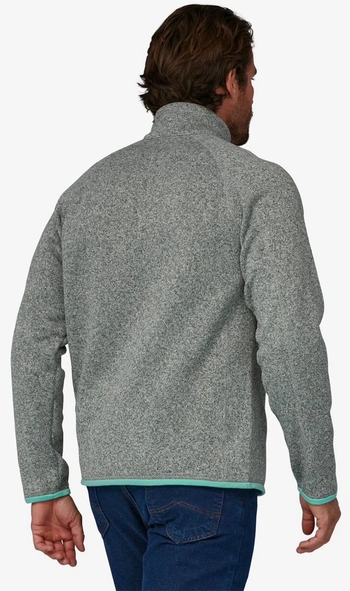 Trui Patagonia Men Better Sweater 1/4 Zip Stonewash Early Teal 5 Trui Patagonia Men Better Sweater 1/4 Zip Stonewash Early Teal - Afbeelding 3