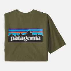 T-Shirt Patagonia Men P-6 Logo Responsibili-Tee Wyoming Green 9 T-Shirt Patagonia Men P-6 Logo Responsibili-Tee Wyoming Green -Patagonië Outdoor Sportkleding t shirt patagonia men p 6 logo responsibili tee wyoming green