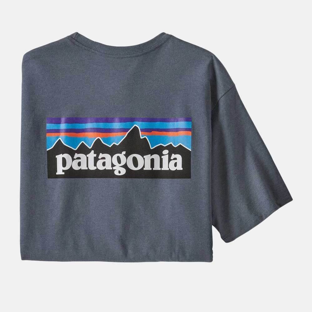 T-Shirt Patagonia Men P6 Logo Responsibili Tee Plume Grey 6 T-Shirt Patagonia Men P6 Logo Responsibili Tee Plume Grey - Afbeelding 4