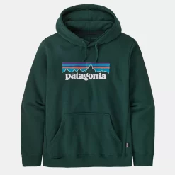 Trui Patagonia Unisex P-6 Logo Uprisal Hoody Pinyon Green 9 Trui Patagonia Unisex P-6 Logo Uprisal Hoody Pinyon Green -Patagonië Outdoor Sportkleding trui patagonia unisex p 6 logo uprisal hoody pinyon green