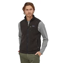 Bodywarmer Patagonia Men Retro Pile Vest Black -Patagonië Outdoor Sportkleding wbf20 22821 blk cs1