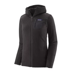 Vest Patagonia Women R1 Air Full Zip Hoody Black