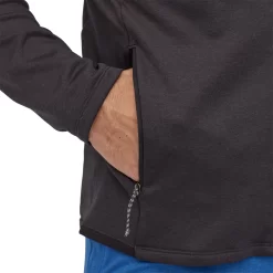 Vest Patagonia Men R1 Daily Jacket Ink Black Black X Dye -Patagonië Outdoor Sportkleding wbf21 40510 inbx mkpkt2