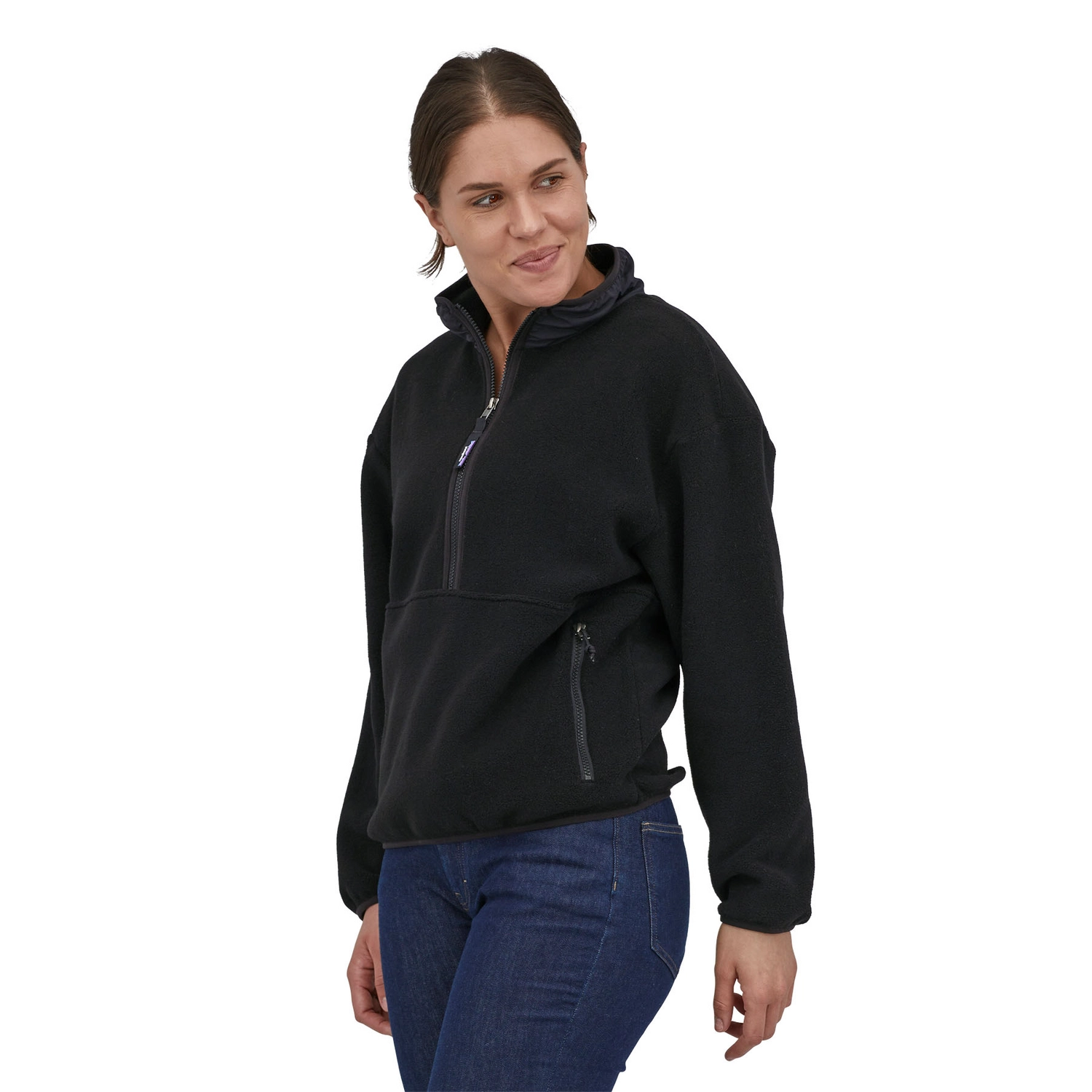 Trui Patagonia Women Synch Marsupial Black 4 Trui Patagonia Women Synch Marsupial Black - Afbeelding 2