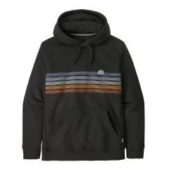 Trui Patagonia Unisex Line Logo Ridge Stripe Uprisal Hoody Ink Black