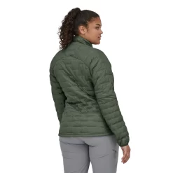 Jas Patagonia Women Micro Puff Jacket Hemlock Green -Patagonië Outdoor Sportkleding wbf22 84071 hmkg hs2