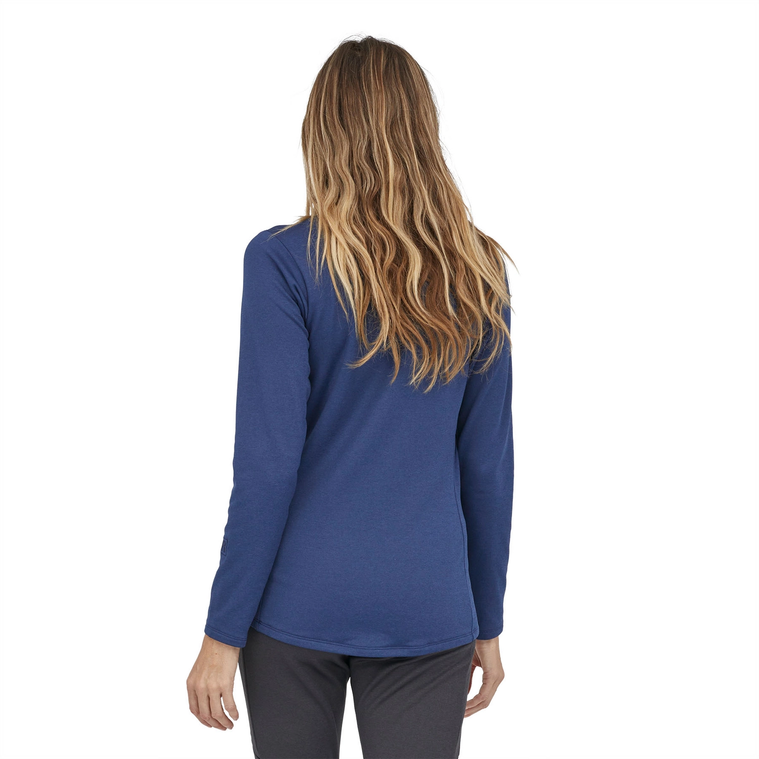 Trui Patagonia Women R1 Daily Zip Neck Classic Navy Light Classic Navy X Dye 5 Trui Patagonia Women R1 Daily Zip Neck Classic Navy Light Classic Navy X Dye - Afbeelding 3