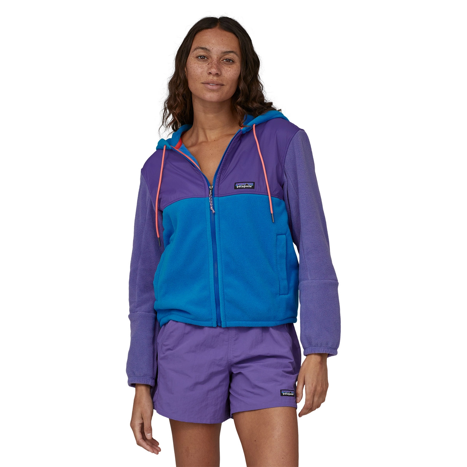 Vest Patagonia Women Microdini Hoody Bayou Blue 4 Vest Patagonia Women Microdini Hoody Bayou Blue - Afbeelding 2