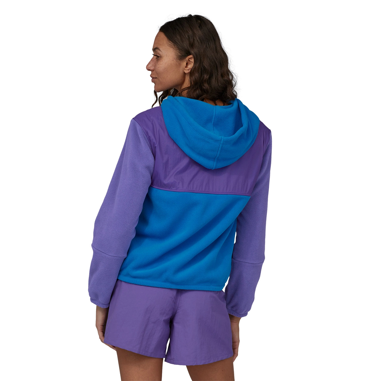 Vest Patagonia Women Microdini Hoody Bayou Blue 5 Vest Patagonia Women Microdini Hoody Bayou Blue - Afbeelding 3