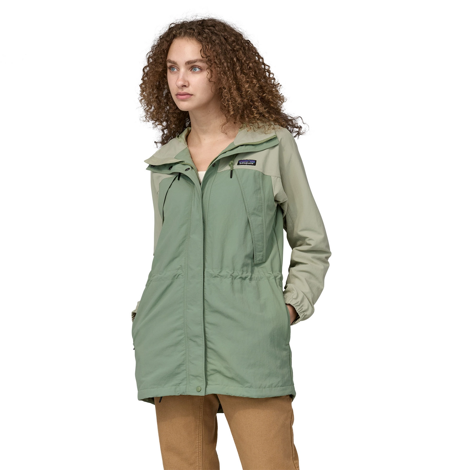 Jas Patagonia Women Skyforest Parka Sedge Green 4 Jas Patagonia Women Skyforest Parka Sedge Green - Afbeelding 2