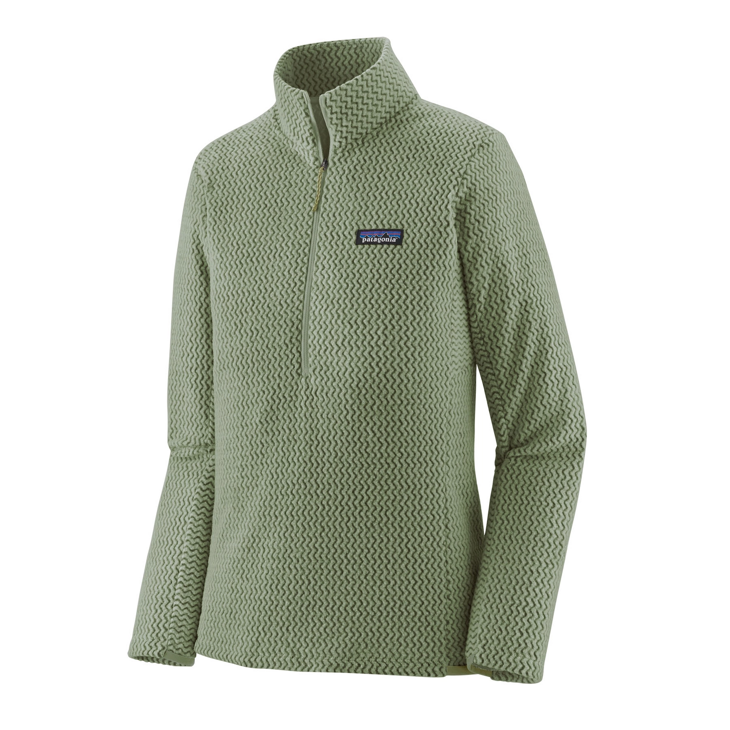 Trui Patagonia Women R1 Air Zip Neck Salvia Green 3 Trui Patagonia Women R1 Air Zip Neck Salvia Green