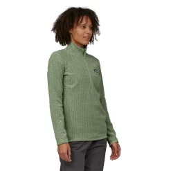 Trui Patagonia Women R1 Air Zip Neck Salvia Green 6 Trui Patagonia Women R1 Air Zip Neck Salvia Green -Patagonië Outdoor Sportkleding wbs23 40250 slvg ck1